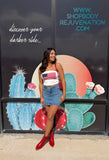American Flag Tube Top