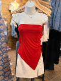 Asymmetrical Tube Top