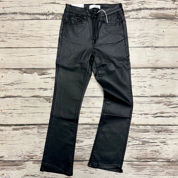 #102 Vervet Faux Leather Jeans