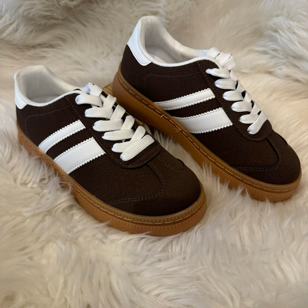 Brown Low Top Shoes