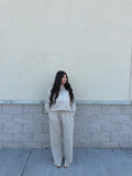 Lulu Mac Cotton Wide Leg Sweats