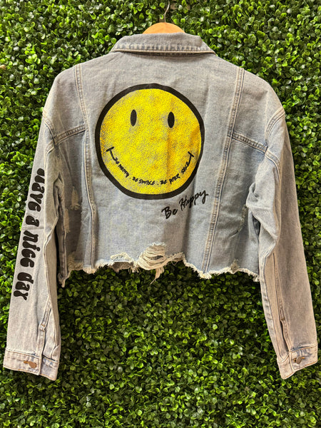 Smiley Denim Jacket