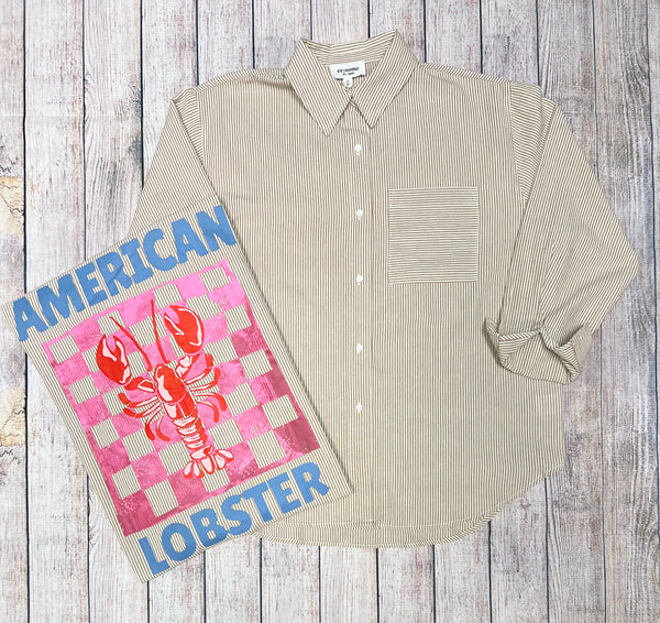 "American Lobster" Button-Up