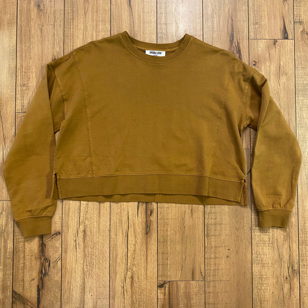Pale Brown Cropped Sweater