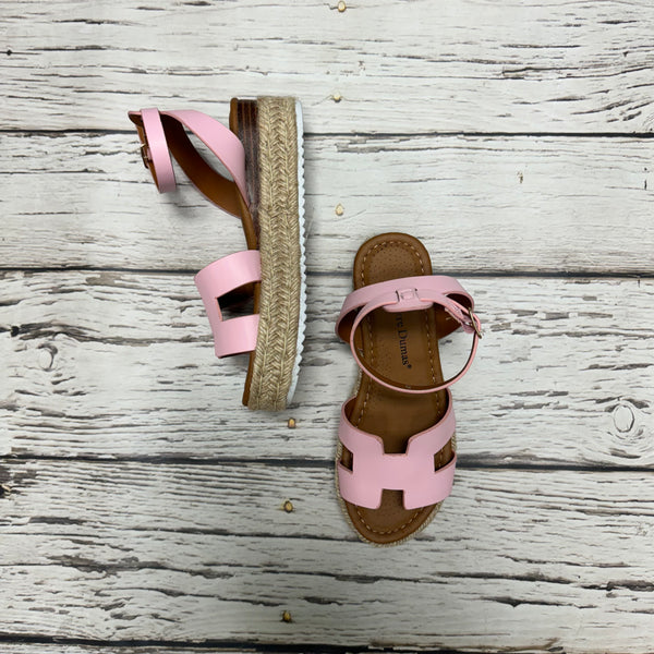 Pink Platform Sandals