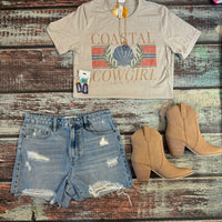 'Coastal Cowgirl' Tee