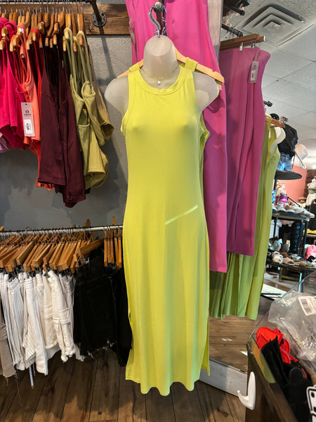 Lime Midi Dress