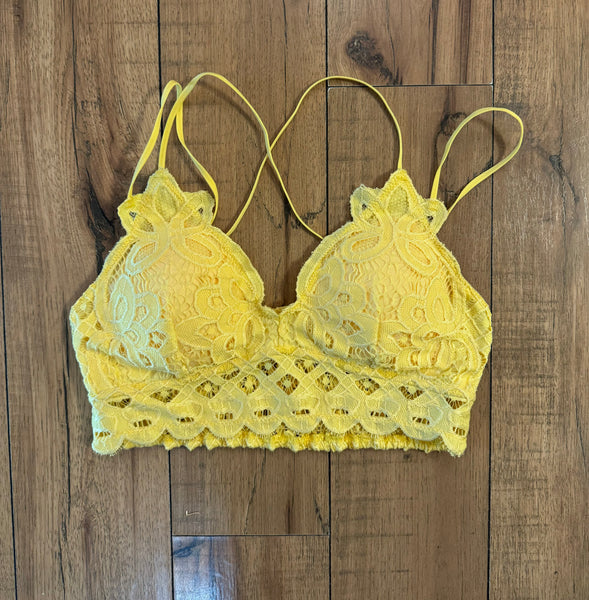 Yellow Bralette