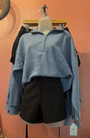 Slate Blue Quarter-Zip