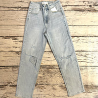 #12 Risen Light-Wash Jeans