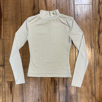 Ivory Turtleneck Long Sleeve