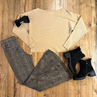 Snake Skin Pants