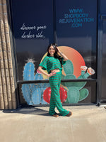 Green Striped Set