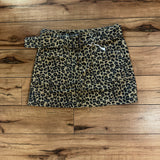 Leopard Mini Skirt