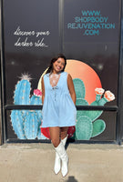 Powder Blue Romper