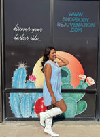 Powder Blue Romper