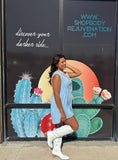 Powder Blue Romper