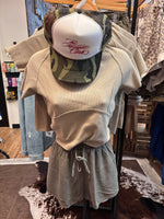 Beige Baby Tee
