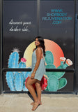 Loose Fit Denim Romper