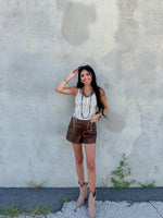 Striped Corset Tank