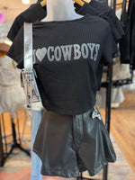 "I Love Cowboys" Tee