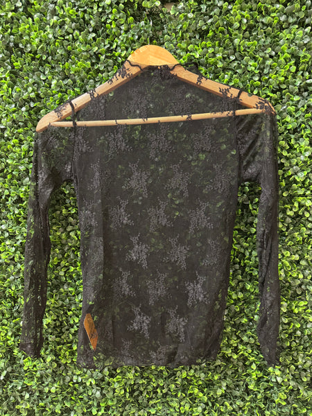Black Lace Long Sleeve
