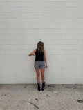Open Back Tie Top