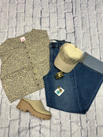 Leopard Vest