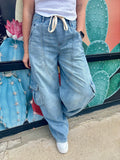 #2 Hidden Light Wash Cargos