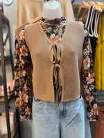 Floral Mesh Long Sleeve
