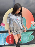 Sequin "GAMEDAY" Short Set (Sold Separately)
