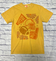 Retro Gold Game Day Tee