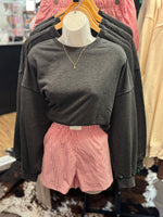 Charcoal Crewneck