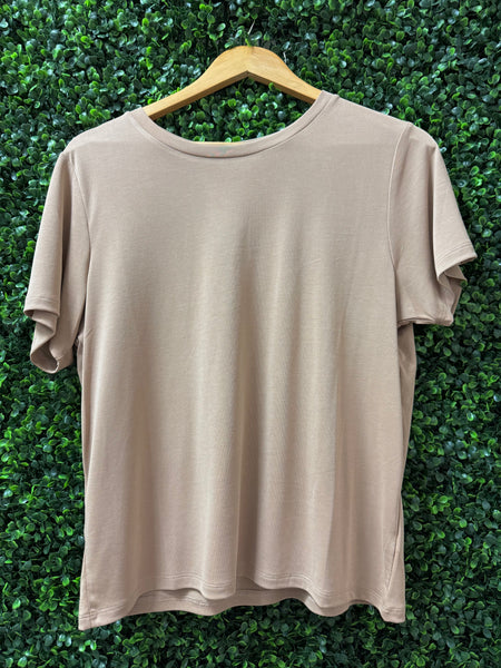 Dark Taupe Tee