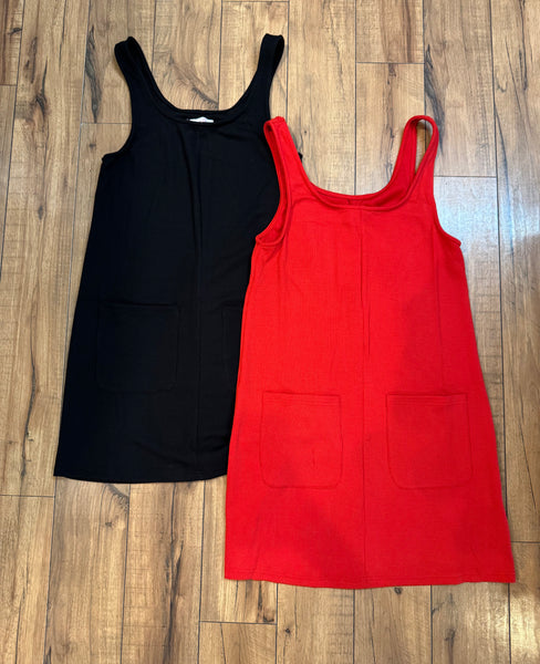 Ribbed Tank Dress