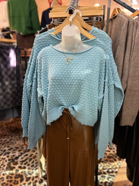 Sky Blue Sweater