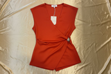 Gold Crossover Top