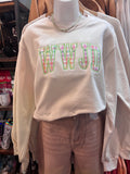 Ivory "WWJD" Crewneck