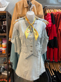 Denim Striped Set (Sold Separately)