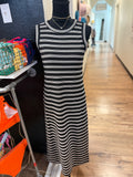 Black/White Striped Dress