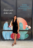 Sleeveless Formal Black Romper