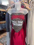Cheetah "Small Town Smoke Show" Bandana Top