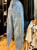 Double-Button Barrel Jeans