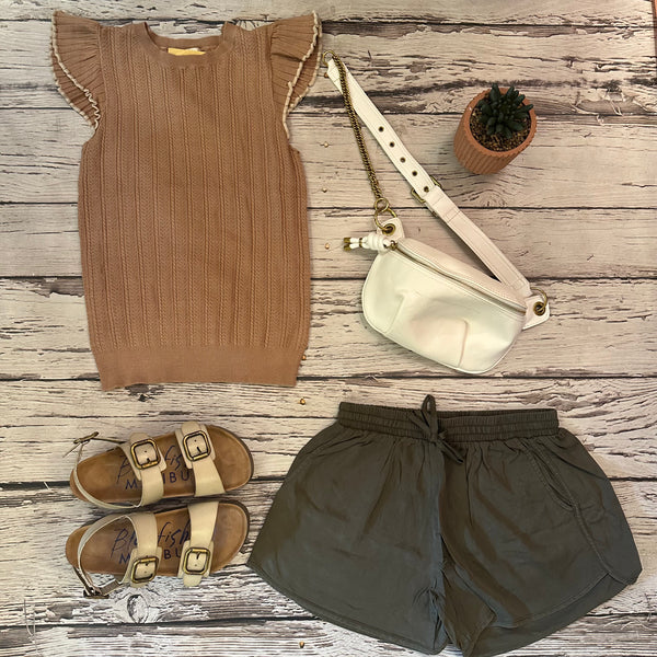 Olive Green Shorts